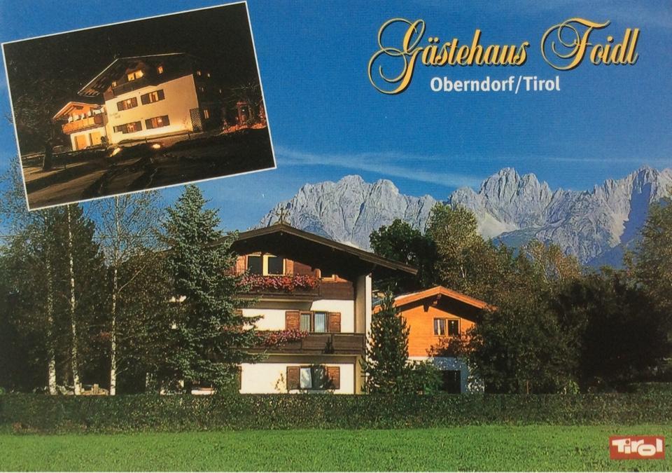 אוברנדורף אין טירול Bed And Breakfast Pension Foidl מראה חיצוני תמונה